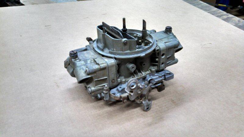 Holley 600 double pumper carburetor, list #4776, 4150 series, carb, race, hotrod