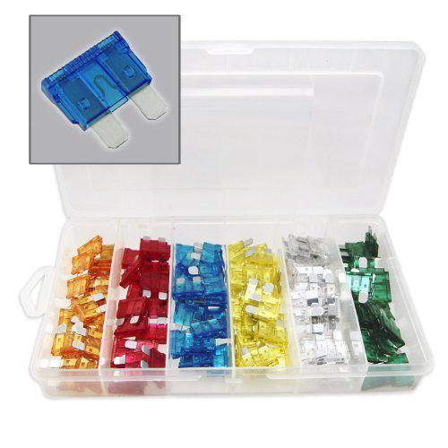 Big lot of 120 pc car blade fuse assortment stereo 