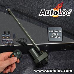 Autolöc's revolutionary snap in power tonneau cover opener w/long range remote  