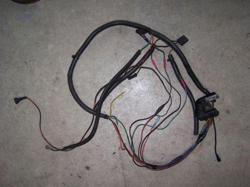 1969 camaro front engine wire harness original used needs a little tlc