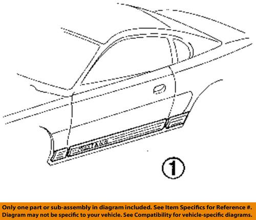 Ford oem 7r3z6320001ra striping kit-stripe tape