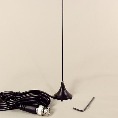 Marine vhf radio antenna - mobile mini mag mount - bnc