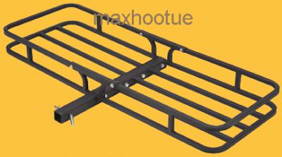 Steel excess cargo carrier hitch mount 20" x 56" 500 lb