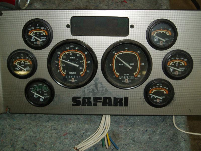 Complete oshkosh gauge panel