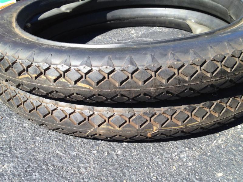 Okada tyre industry co. ltd 26x3 k6302 vintage clincher type tire and tube