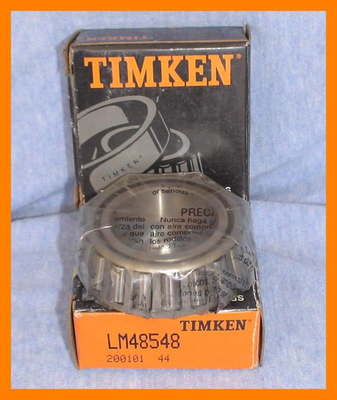 New in box timken lm48548 tapered roller bearing