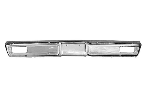 Replace gm1002132v - chevy blazer front bumper face bar w/o pad holes oe style