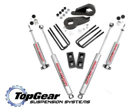 3" suspension lift kit with nitro n2.0 series shocks 1997-2003 dodge dakota 4x4