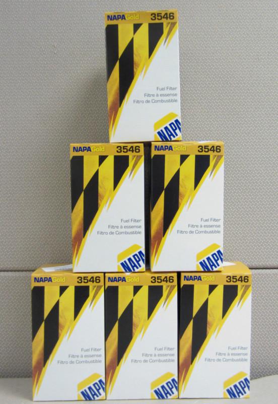 Box of 6 napa fuel filters /water separators 3546 - ps9268, p551424, 26560143