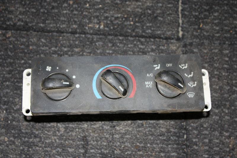 2001 ford f250 super duty heater and air conditioning controls