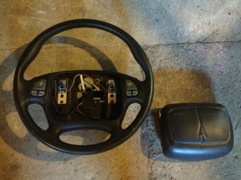 1998-2002 trans am steering wheel with airbag 