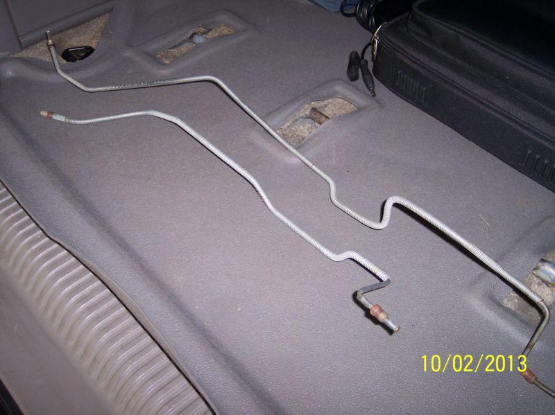 73-87 chevy gmc c/k pickup rear brake lines gm nos silverado custom deluxe