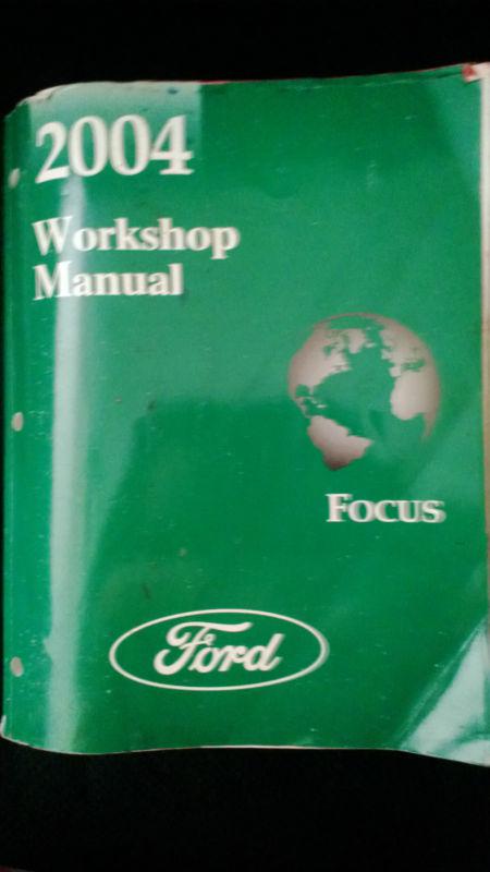 2004 ford focus service manuals factory 