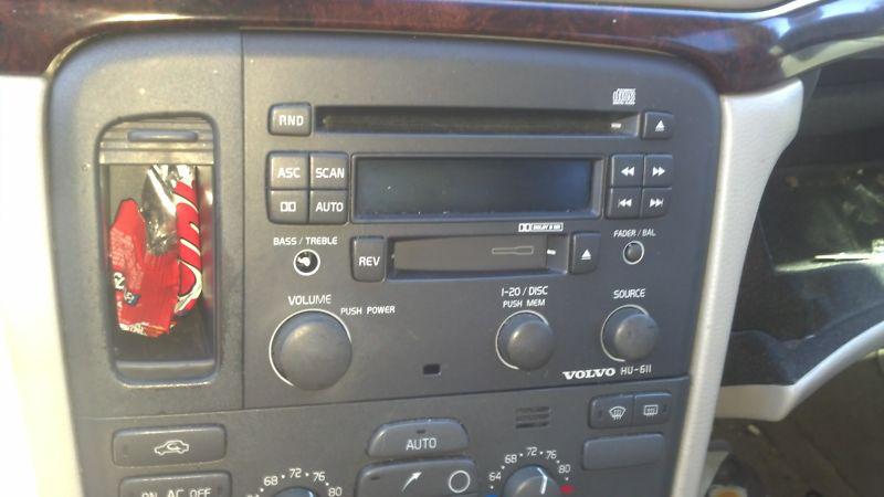 99-04 volvo s80 cd cassette radio player ud-611