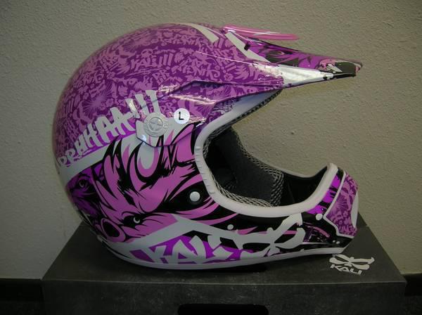 Women's kali mantra large motocross helmet