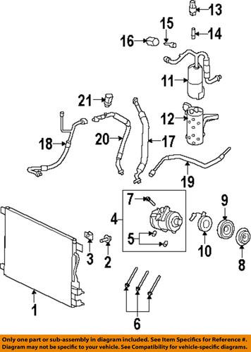 Ford oem 8c3z-19d594-a switch, a/c compressor refrig pressure