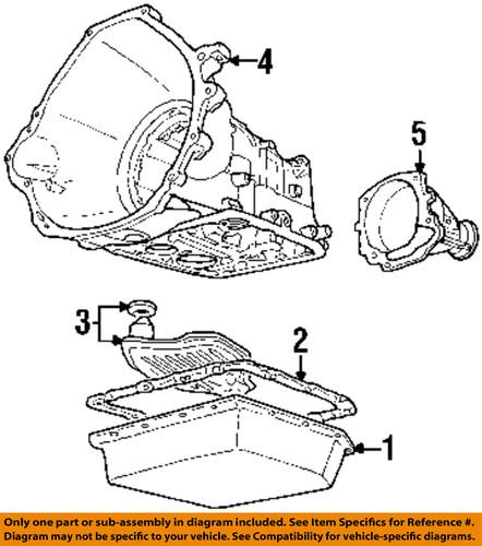 Ford oem f3ly7a039a transmission-extension