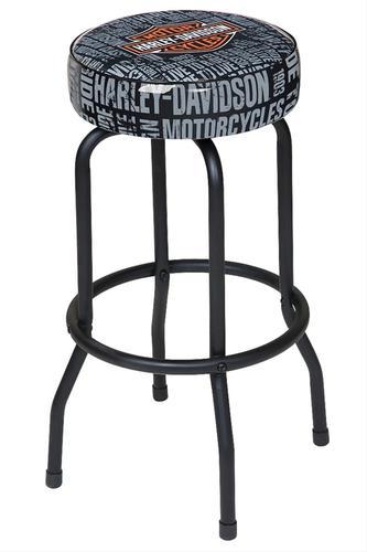 Genuine hotrod hardware® harley-davidson® bar stool hdl-12127