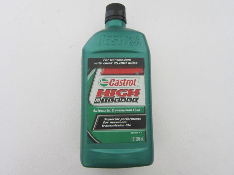 Castrol high mileage automatic transmission fluid superior performance 1 quart