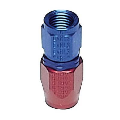 Earl's performance auto-fit hose end -4 an non-swivel female straight 300104erl