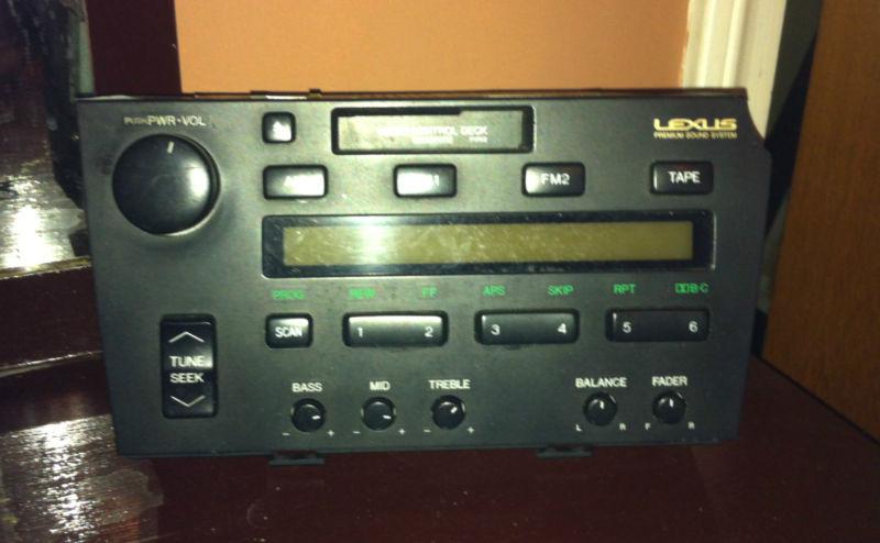 1994 lexus es300 cassette tape player