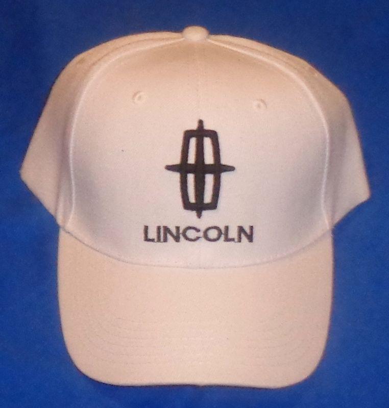 Lincoln     hat / cap   white