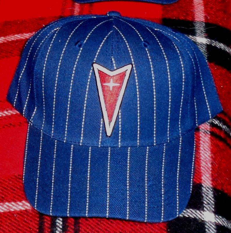 Pontiac   hat / cap   blue pinstripe
