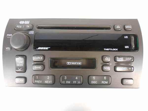 02 03 04 seville bose cd/cassette player radio oem