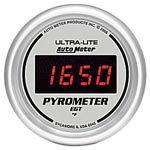 Autometer ultra-lite digital series-2-1/16" pyro 0 to 2000 f egt 6545