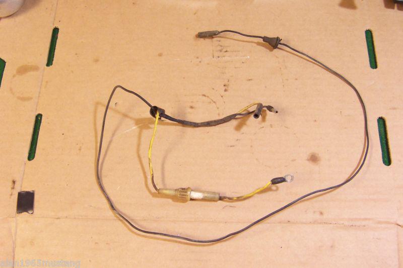 (j5) used oem 1965 1966 ford mustang a/c under dash unit wiring feed harness