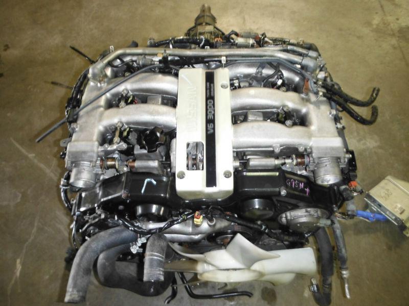 Nissan 300zx fairlady z jdm vg30de non turbo engine vg30-de motor long block 