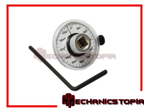 1/2"drive torque angle gauge rotation tester meter tool