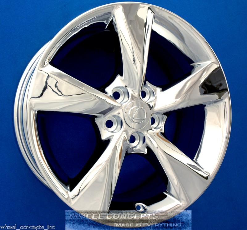 Lexus rx350 18 inch chrome wheel exchange 18" rims rx 350 2010 - 2013
