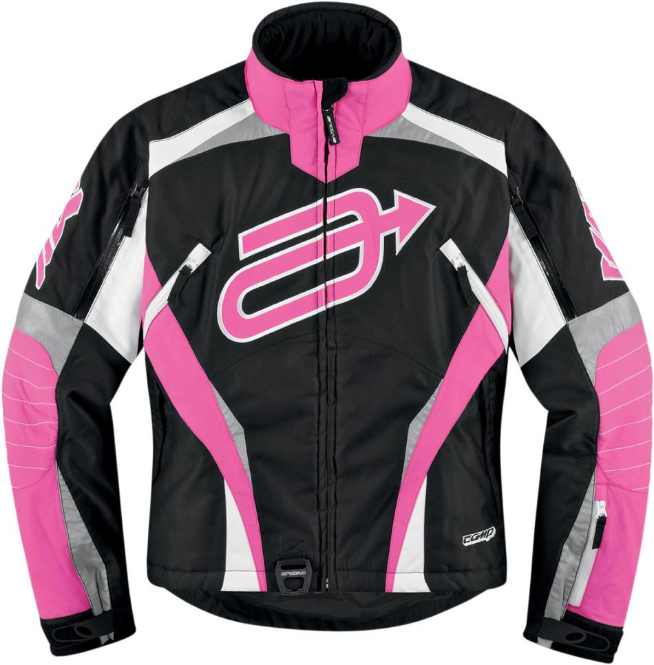 Arctiva comp 7 pink women's insulated snowmobile jacket snow mobile
