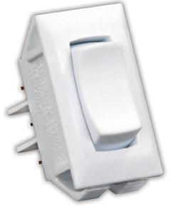 Jr products switch, on/off/on, spdt, polar white, 1/pk 13435