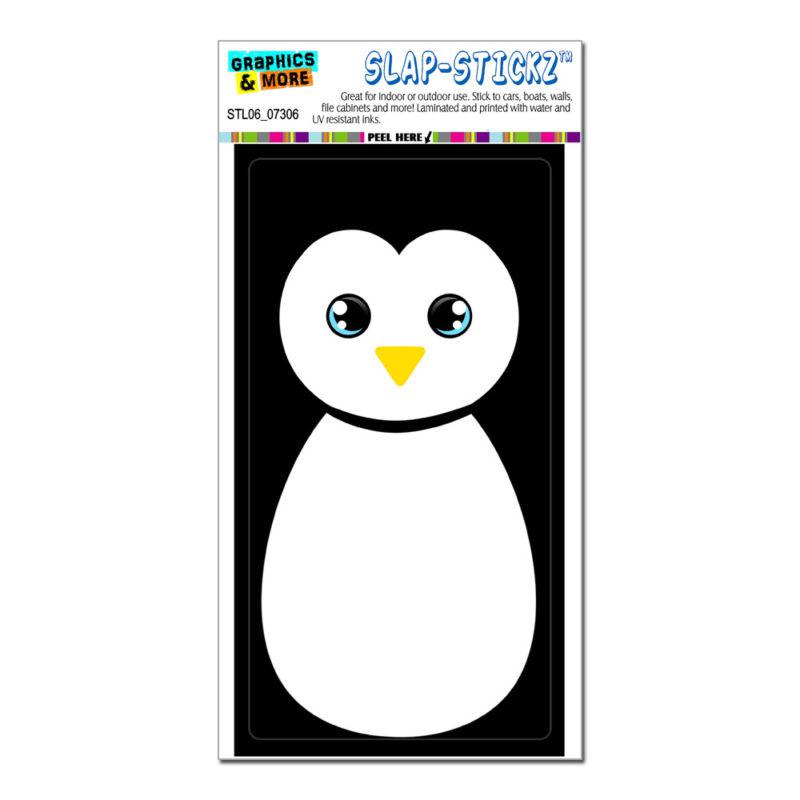 Penguin cute - slap-stickz™ automotive car window locker bumper sticker