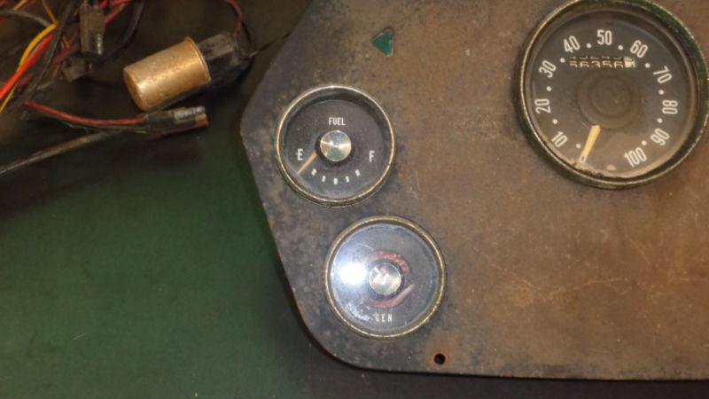 Sell 1959 Dodge Truck Instrument Gauge Cluster Dash Panel W/ Partial