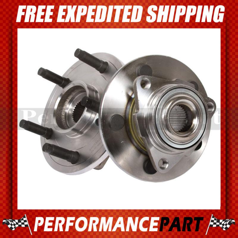 2 new gmb front left and right wheel hub bearing assembly pair w/o abs 799-0172