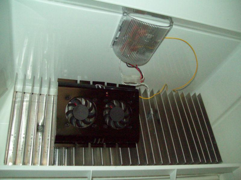 Rv refrigerator fan for dometic / norcold 12v refrigerators