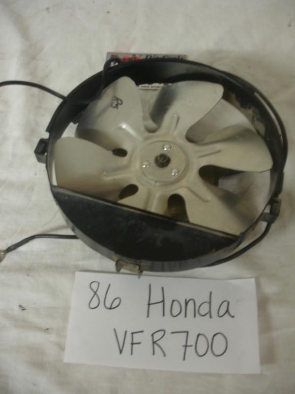 86-87 honda vfr-700 radiator fan, complete. good used oem
