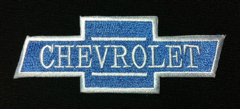 Chevrolet embroidered patch iron on badge car motor logo auto racing race rally