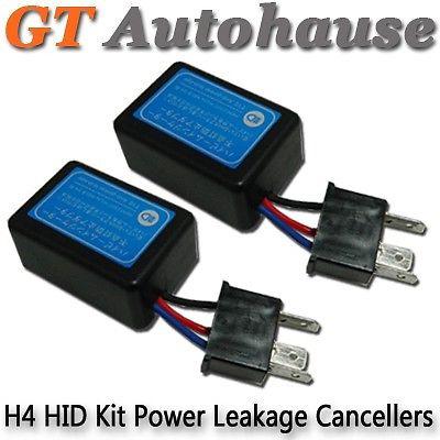 A pair of hid warning canceller d7 h4 filter anti-power leakage cancellers #ad16