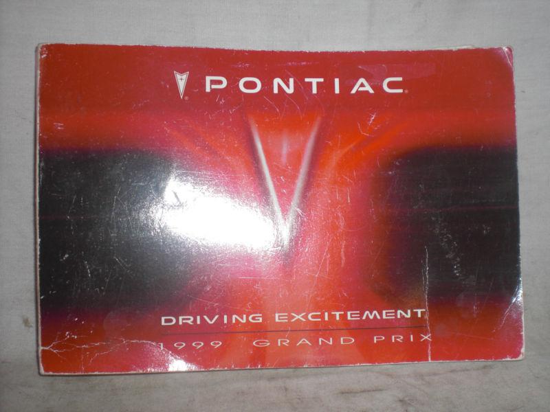1999 pontiac grand prix owner's manual