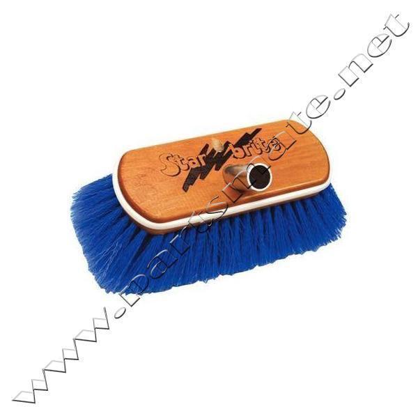 Star brite 40151 8&quot; deluxe wooden block brush with bumper /