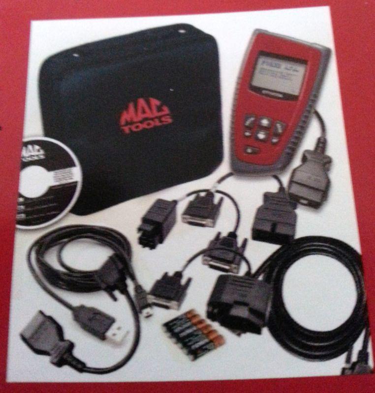 Mac tools perceptor plus auto scanner obd1 & obd2 with cables & storage case 