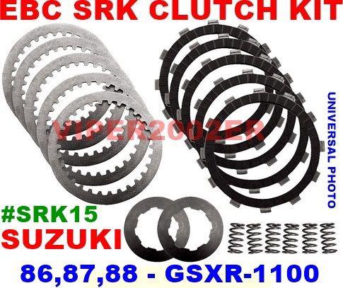 Ebc srk clutch kit suzuki 86,87,88 gsxr-1100 #srk15