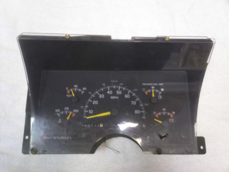 Speedometer cluster for gm vehicle early 90's