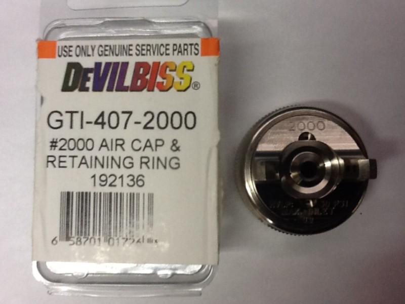 Devilbiss 2000 air cap new 1.3 for clear coat and water base base coat