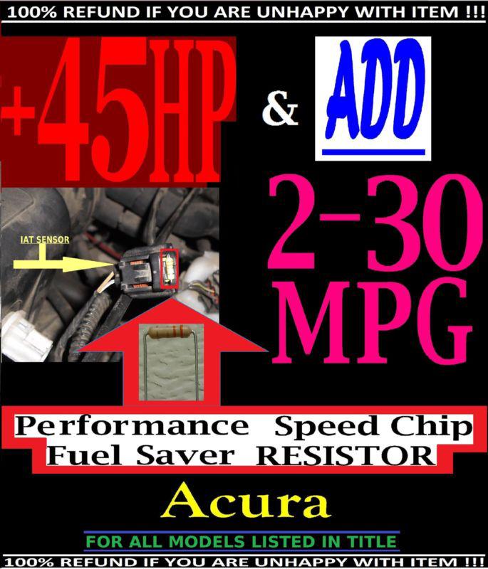 Acura mdx/rdx/rsx  2001-2011 2012  performance  fuel saver  speed chip resistor