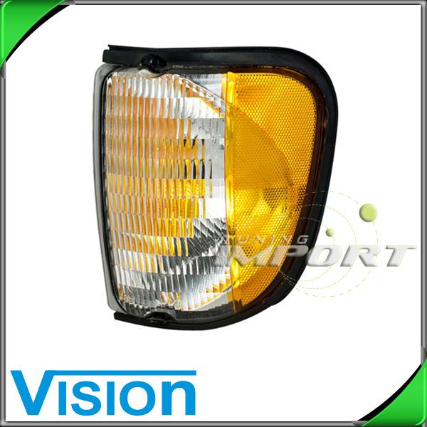Driver left l/h side corner signal light lamp assembly 92-03 ford econoline van